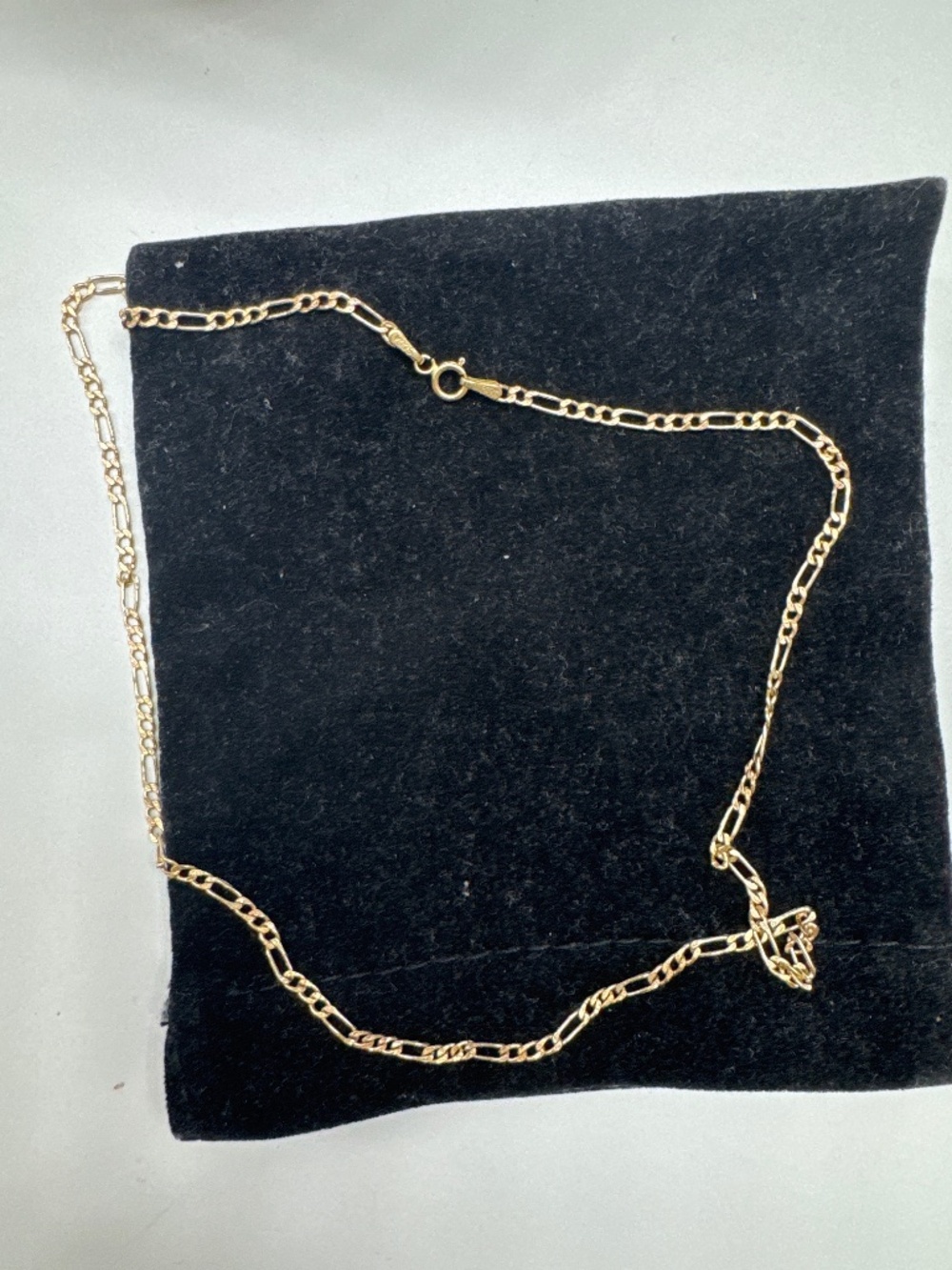 14K gold necklace
